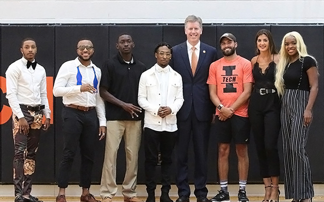 2017-18 Track and Field Ring Ceremony