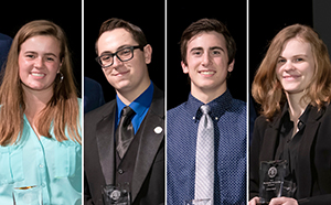 2019 presidential scholars 2019 Presidential Scholars Kristen Forti, Jared Maxwell, Jaxon Rinkenberger and Chloe Smithley